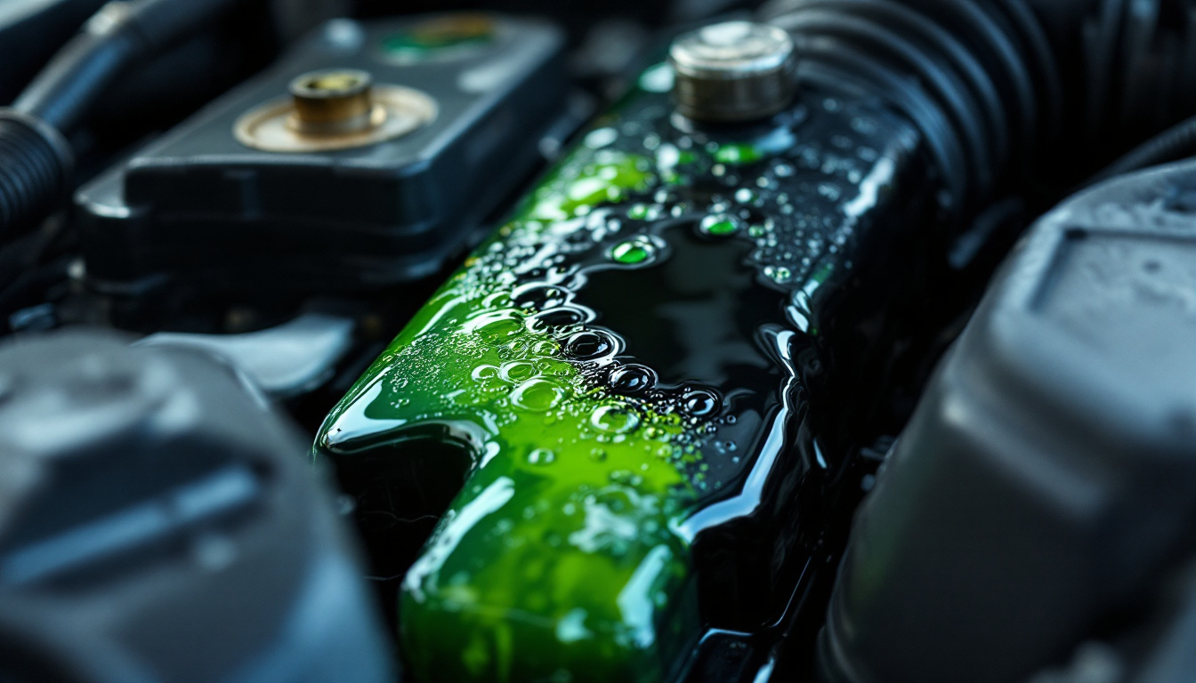 Huile dans le liquide de refroidissement : Causes et solutions